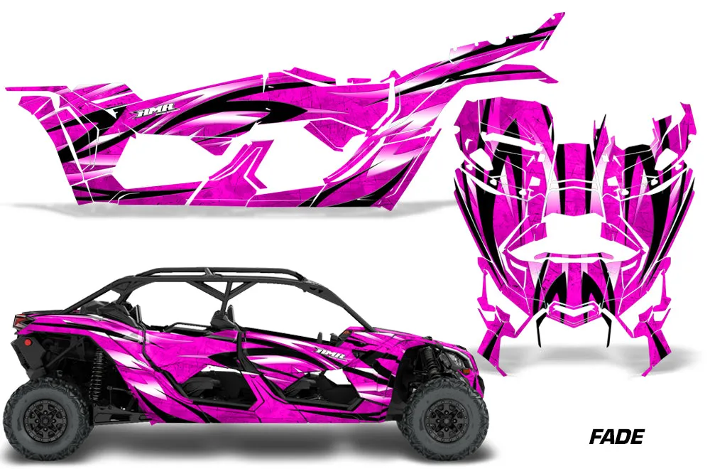 Can Am Maverick X3, X-DS, X-RS 4-Door Full-Coverage Graphics (2017-2020)