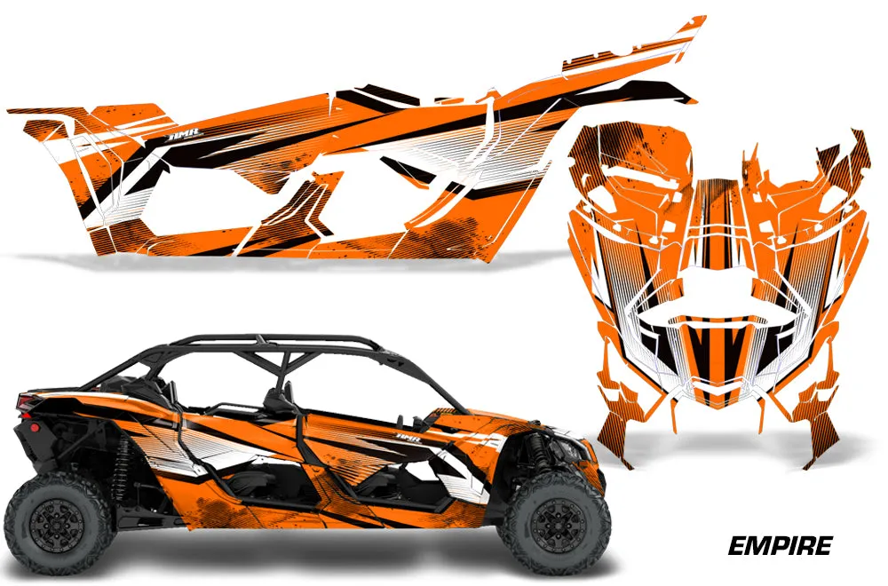 Can Am Maverick X3, X-DS, X-RS 4-Door Full-Coverage Graphics (2017-2020)