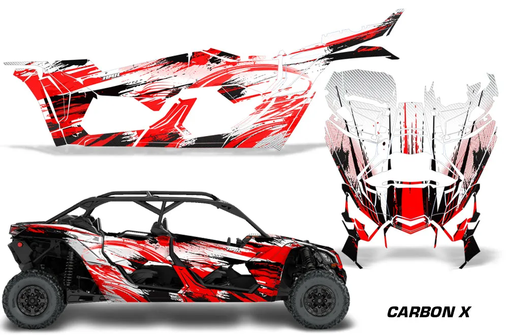 Can Am Maverick X3, X-DS, X-RS 4-Door Full-Coverage Graphics (2017-2020)