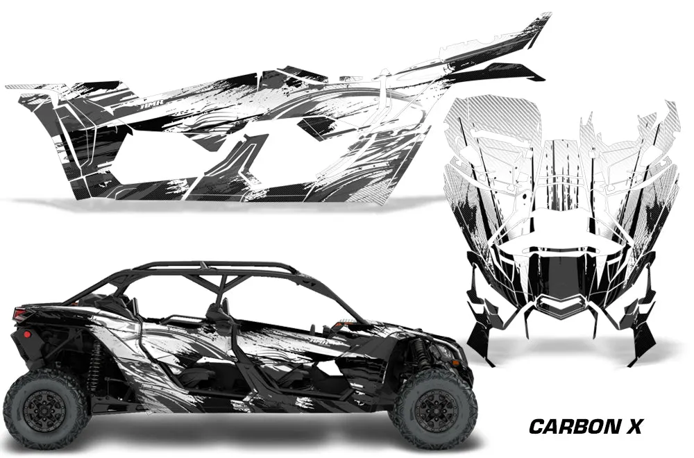 Can Am Maverick X3, X-DS, X-RS 4-Door Full-Coverage Graphics (2017-2020)