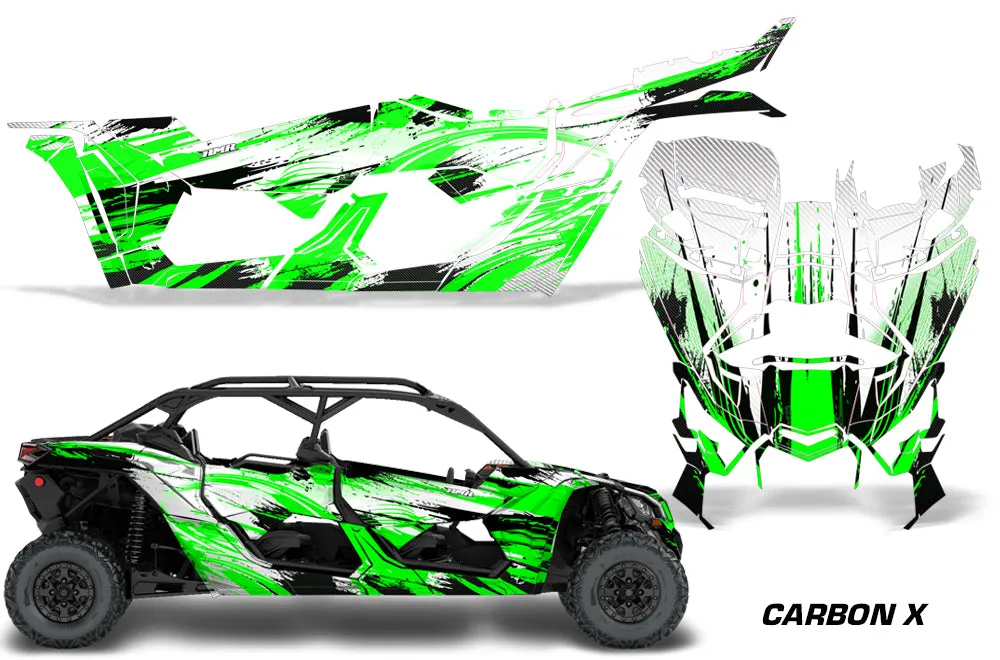 Can Am Maverick X3, X-DS, X-RS 4-Door Full-Coverage Graphics (2017-2020)