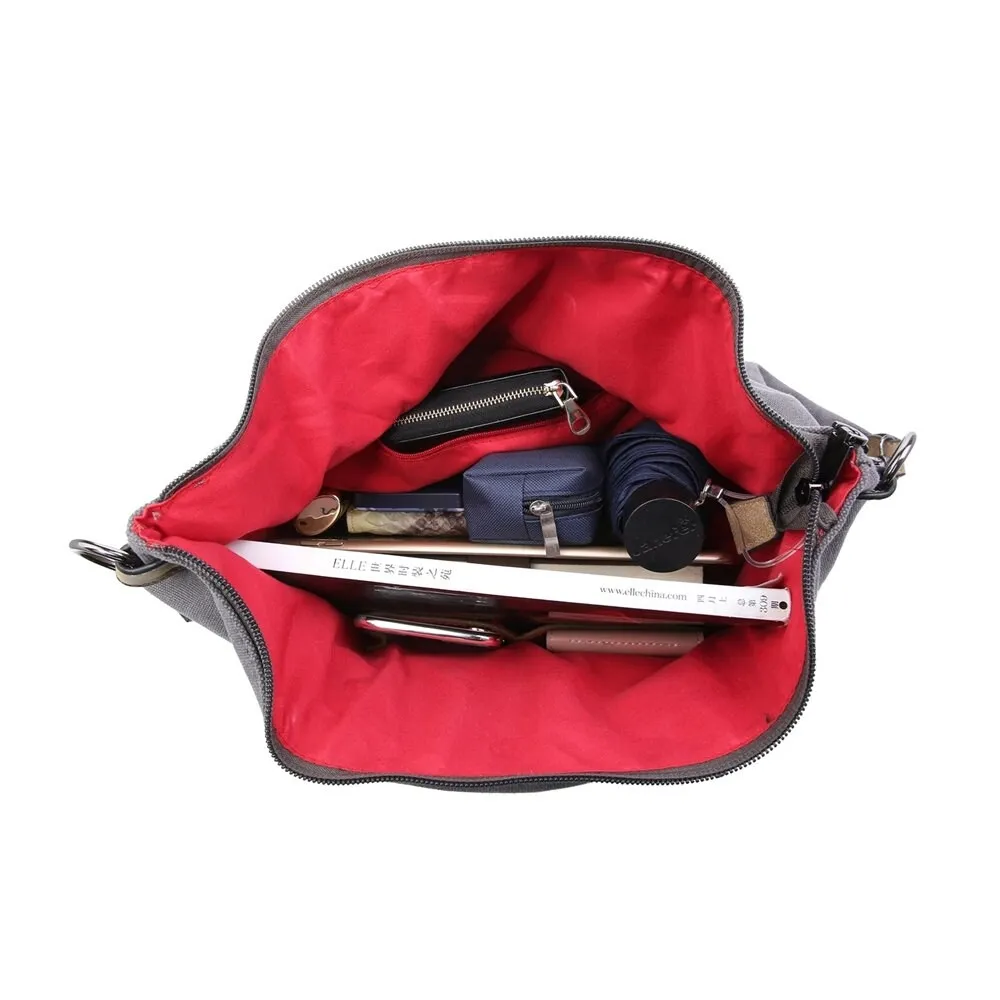 Canvas Star Bag - Dark Grey