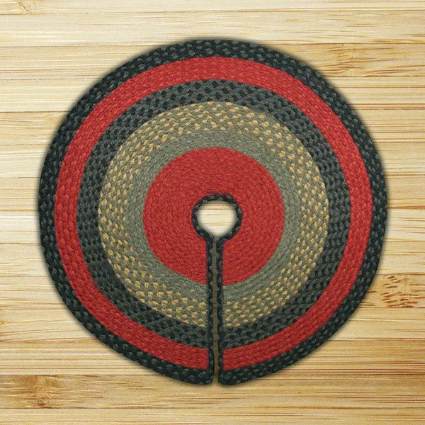 Cardinal Oval Patch Rug
