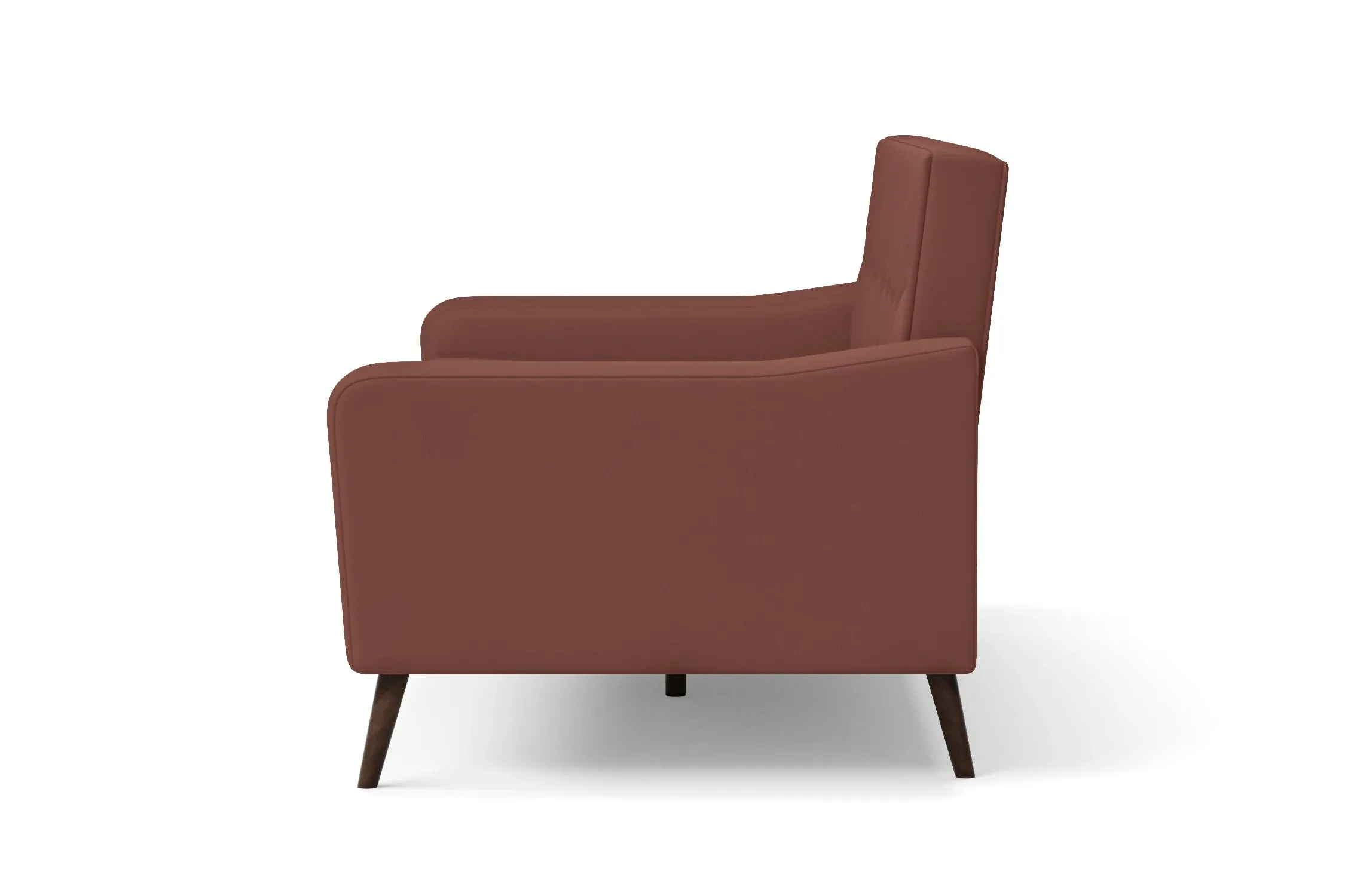 Carpi 2 Seater Sofa Mauve Leather