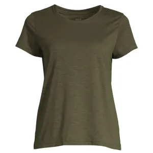 Casall Women&#x27;s Texture Tee Forest Green | Buy Casall Women&#x27;s Texture Tee Forest Green here | Outnorth
