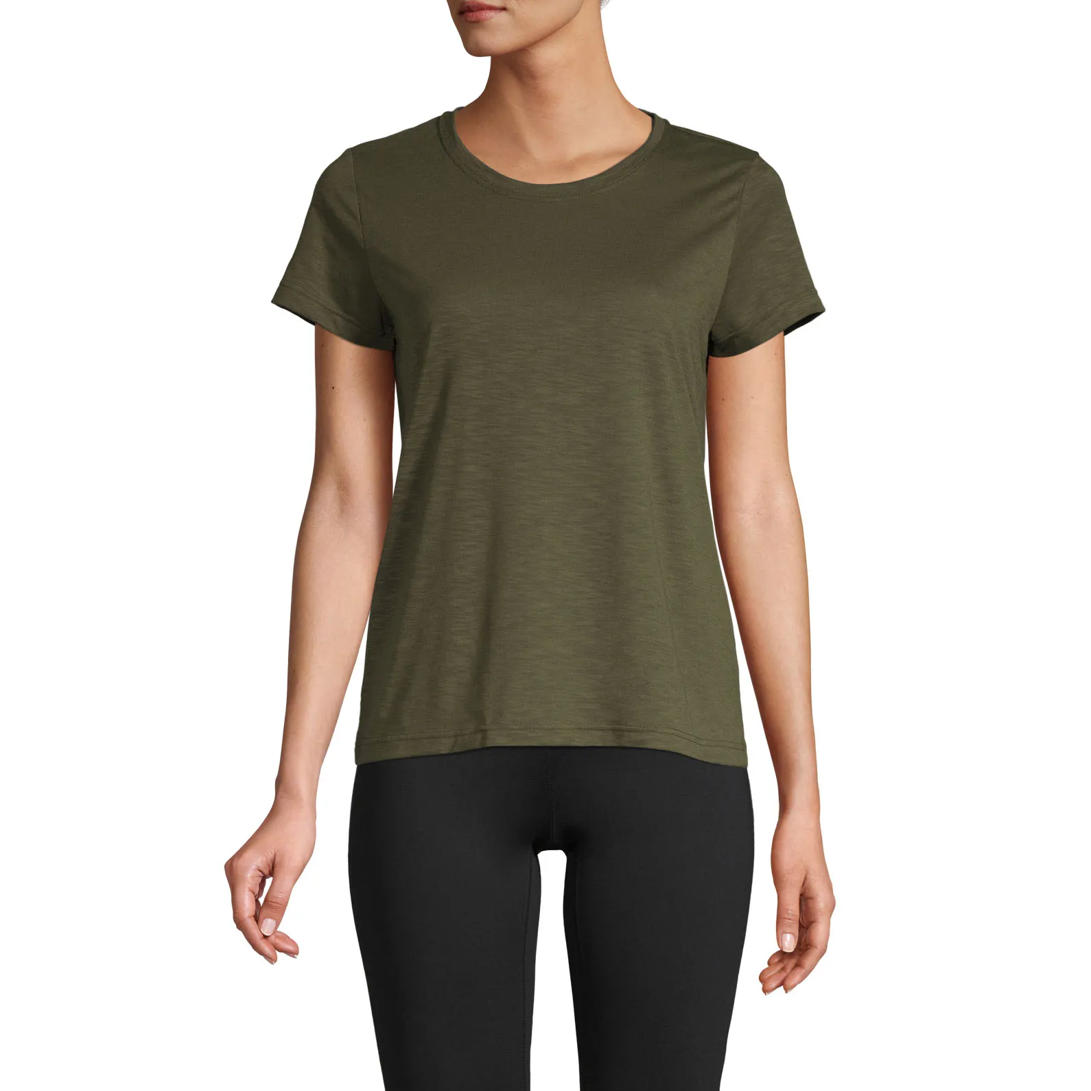 Casall Women&#x27;s Texture Tee Forest Green | Buy Casall Women&#x27;s Texture Tee Forest Green here | Outnorth