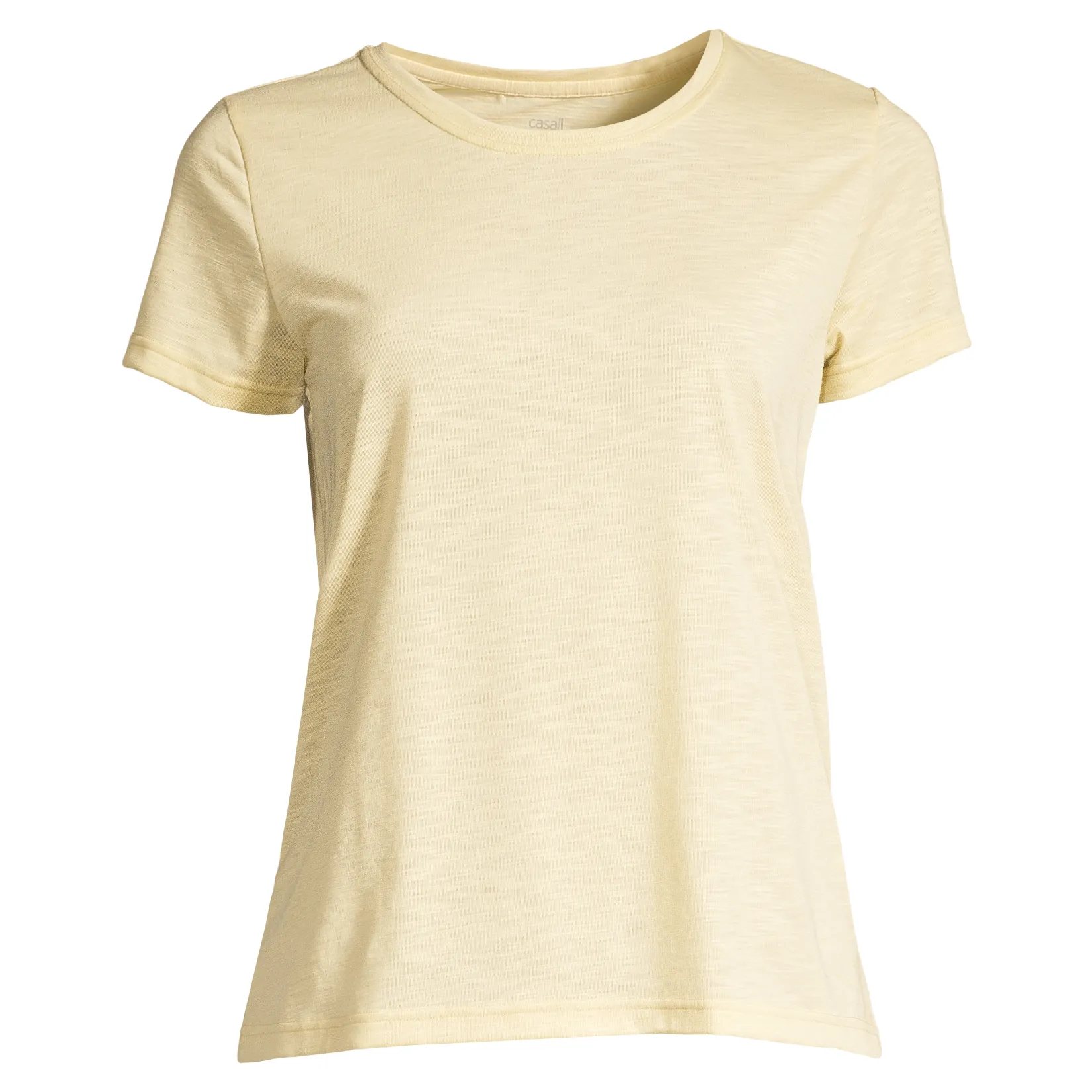 Casall Women&#x27;s Texture Tee Stockholm Yellow | Buy Casall Women&#x27;s Texture Tee Stockholm Yellow here | Outnorth