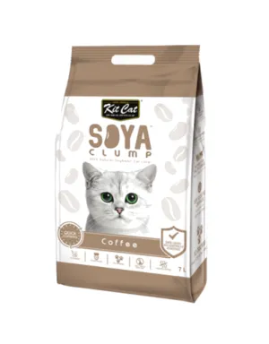 [CAT LITTER SALE] Kit Cat Soya Clump Cat Litter 7L (Coffee)
