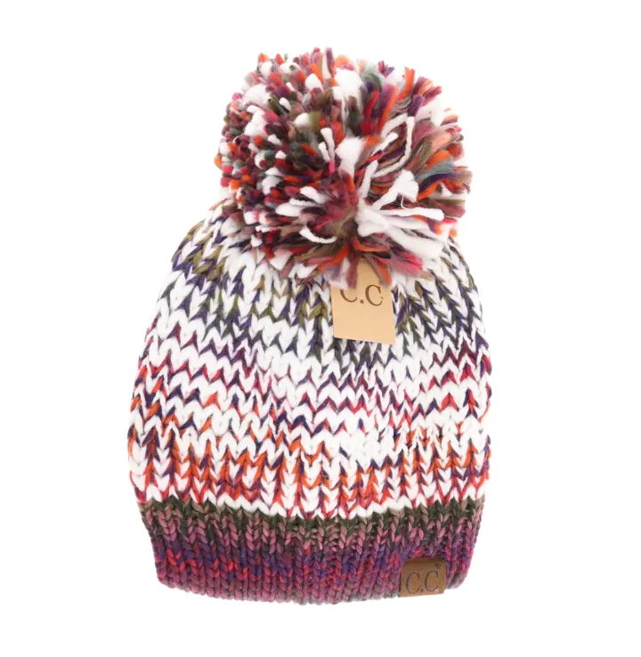 CC Multi Yarn Pom Hat