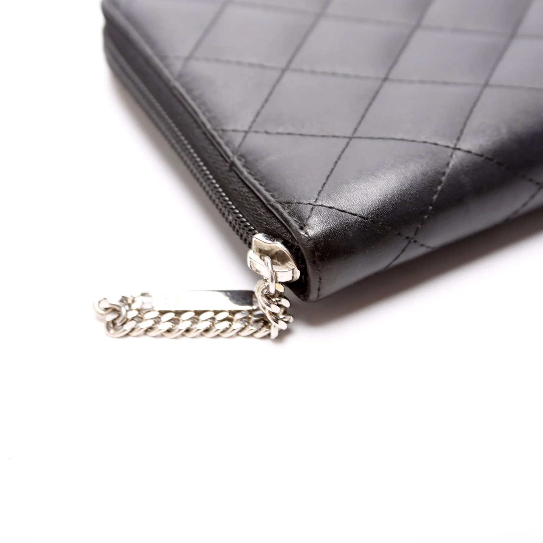 Chanel Cambon Ligne Zip Around Organizer Wallet
