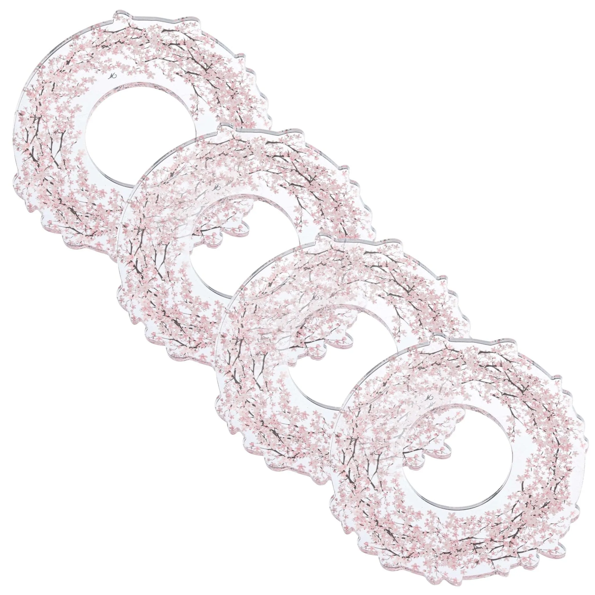 Cherry Blossom Napkin Rings