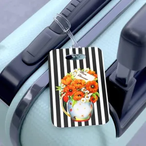 Chic Personalized Luggage Tag Set: Stylish and Functional Travel Identification