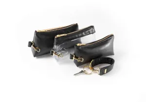 Classic Black SIGNATURE KEYPIT Set • Wristlet