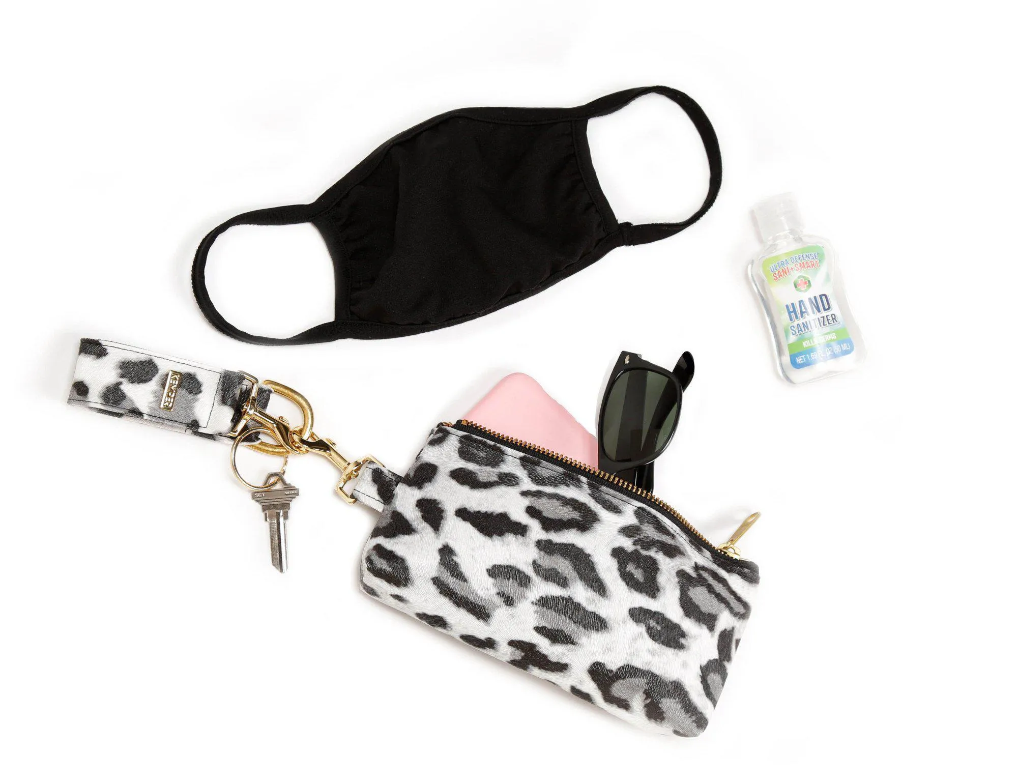 Classic Black SIGNATURE KEYPIT Set • Wristlet