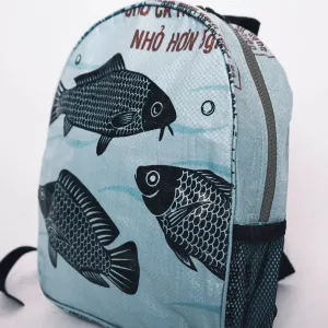 CMNT* Blue Fish Minimal Daypack