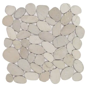 Cream - Shaved Pebble Tile
