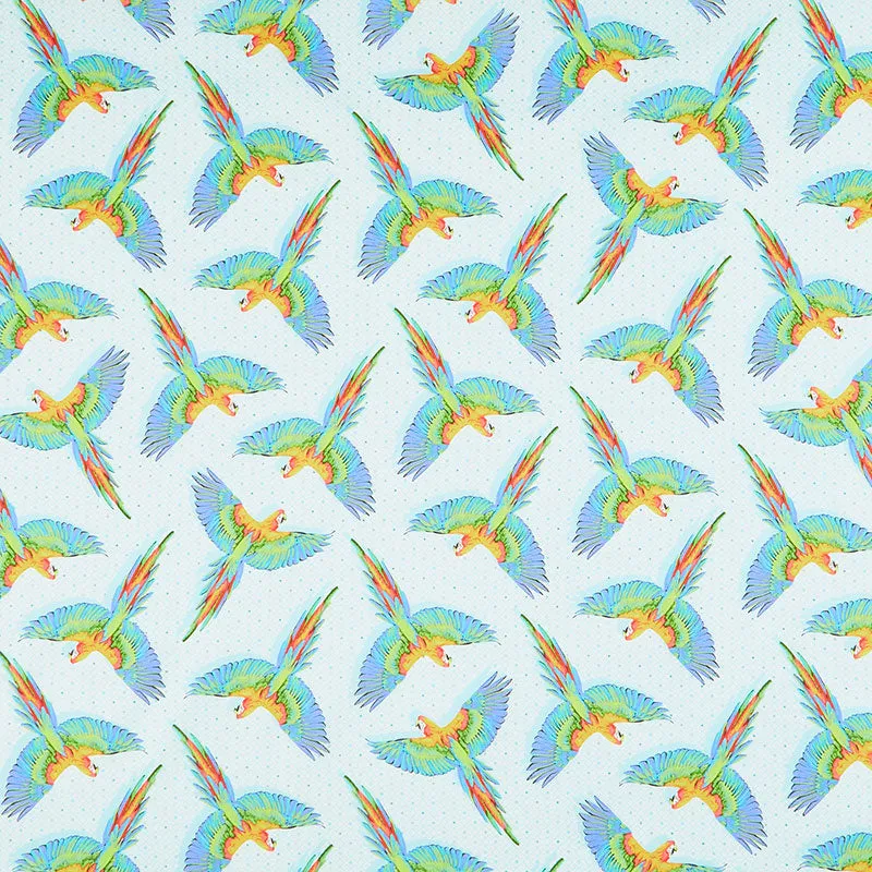 Daydreamer - Macaw Ya Later Cloud Yardage