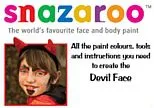 Devil Face Painting Guide