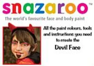 Devil Face Painting Guide