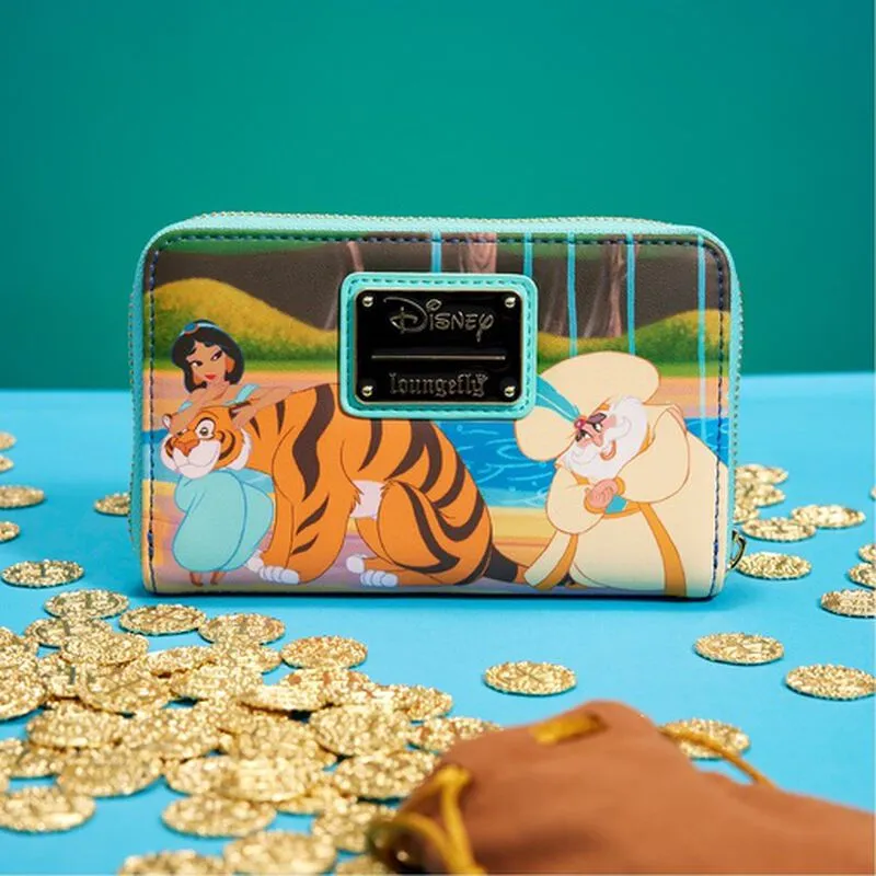 Disney Jasmine Princess Series Zip Around Wallet