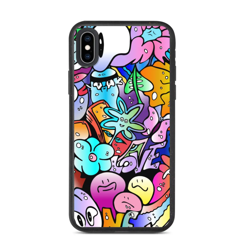Doodle - Biodegradable phone case
