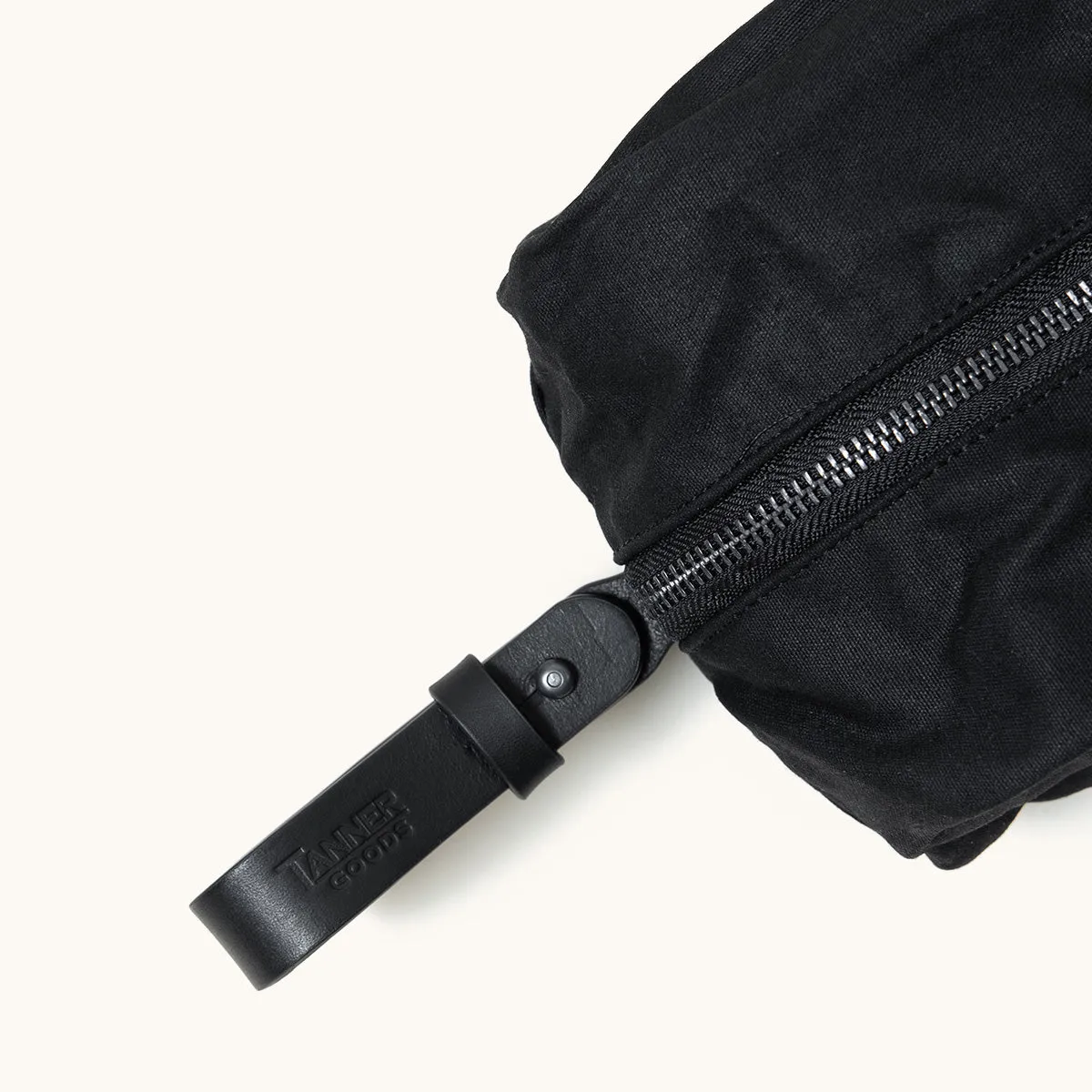 Drifter Dopp Kit - Onyx (Waxed Canvas)