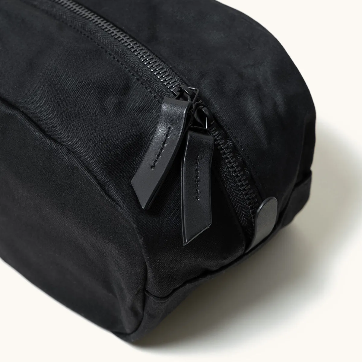 Drifter Dopp Kit - Onyx (Waxed Canvas)