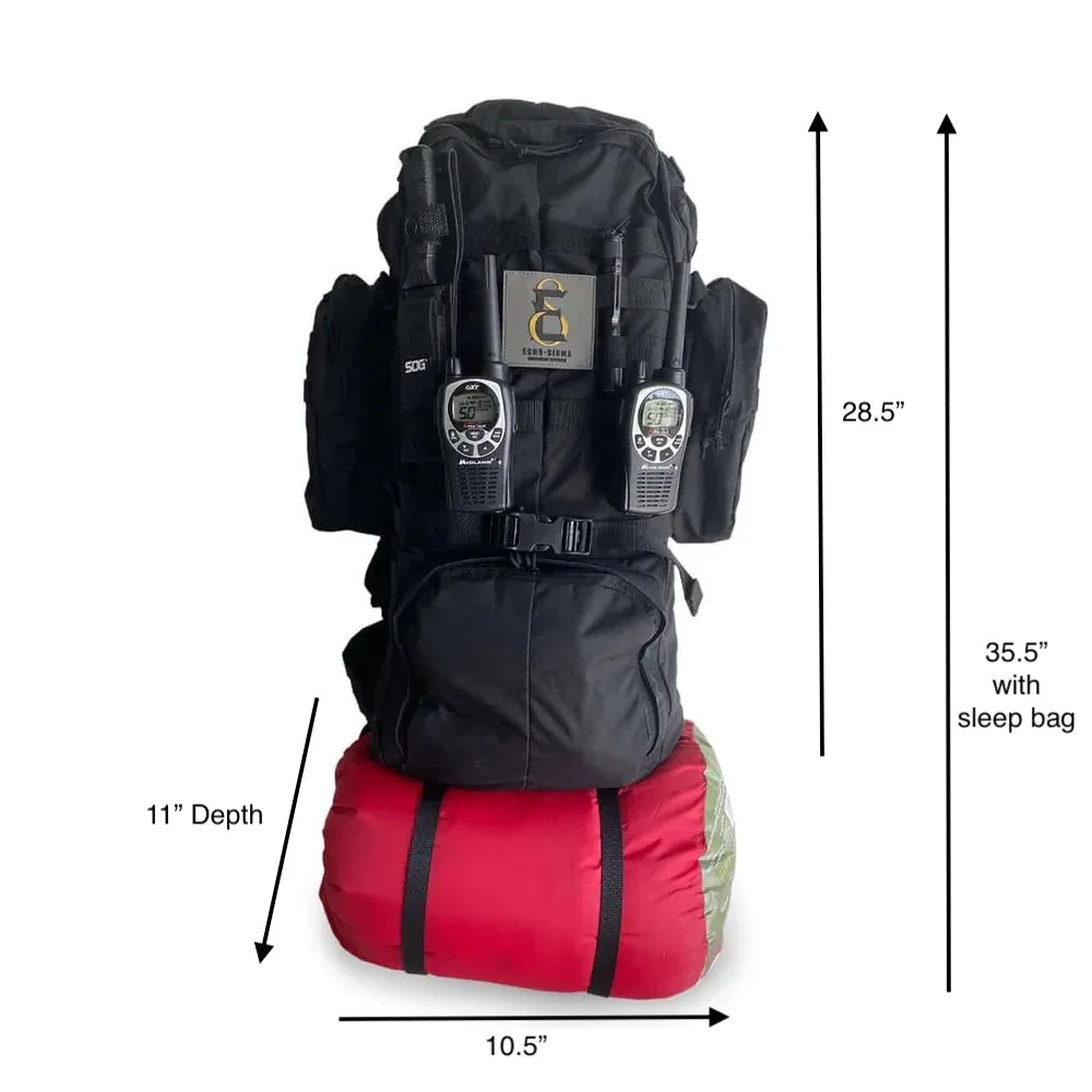 Echo-Sigma 5.11 “Get Lost” Premium Survival Bag   GPS