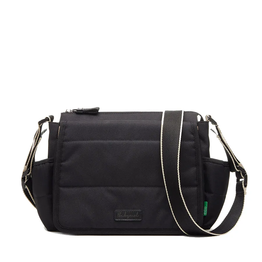 Eco Stroller Organiser Black Quilt