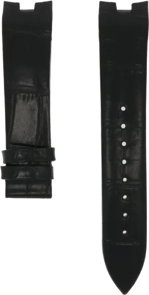 Edox Grand Ocean Black Leather Strap 20mm
