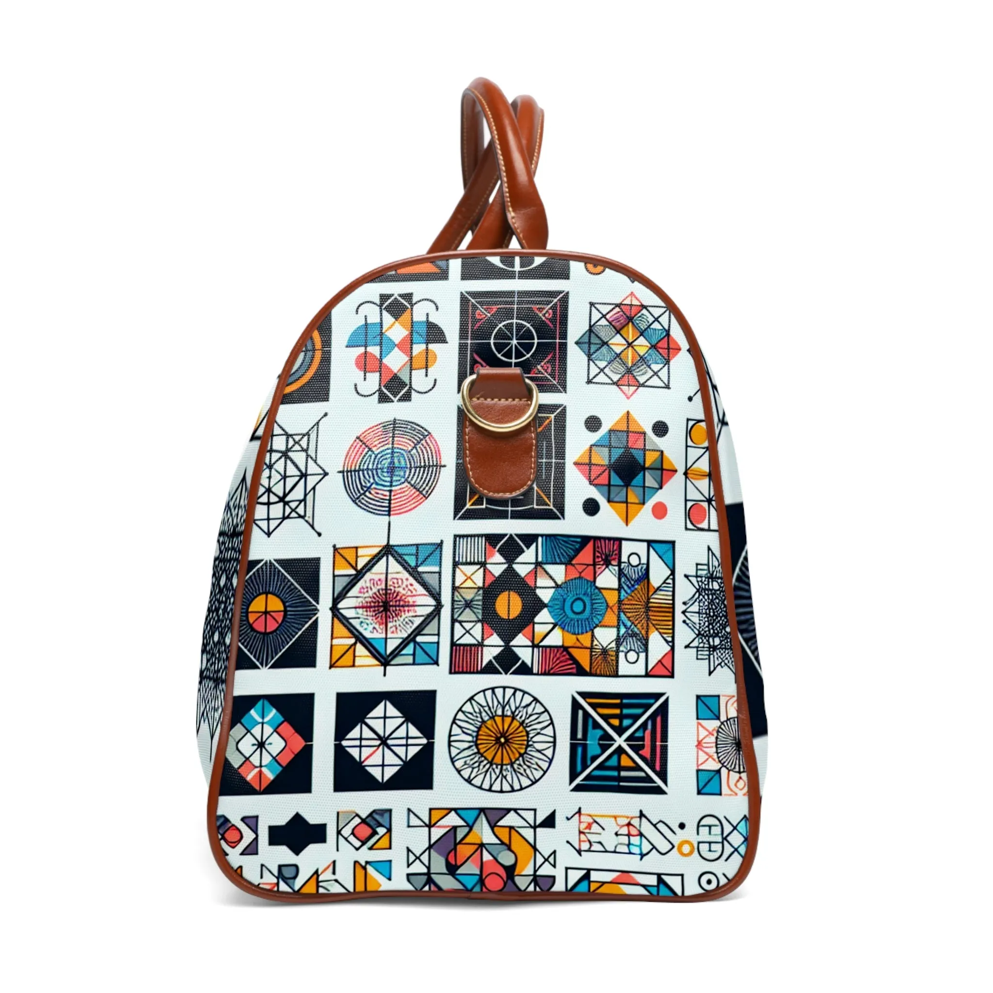Emilia Stencil - Geometric Travel Bag
