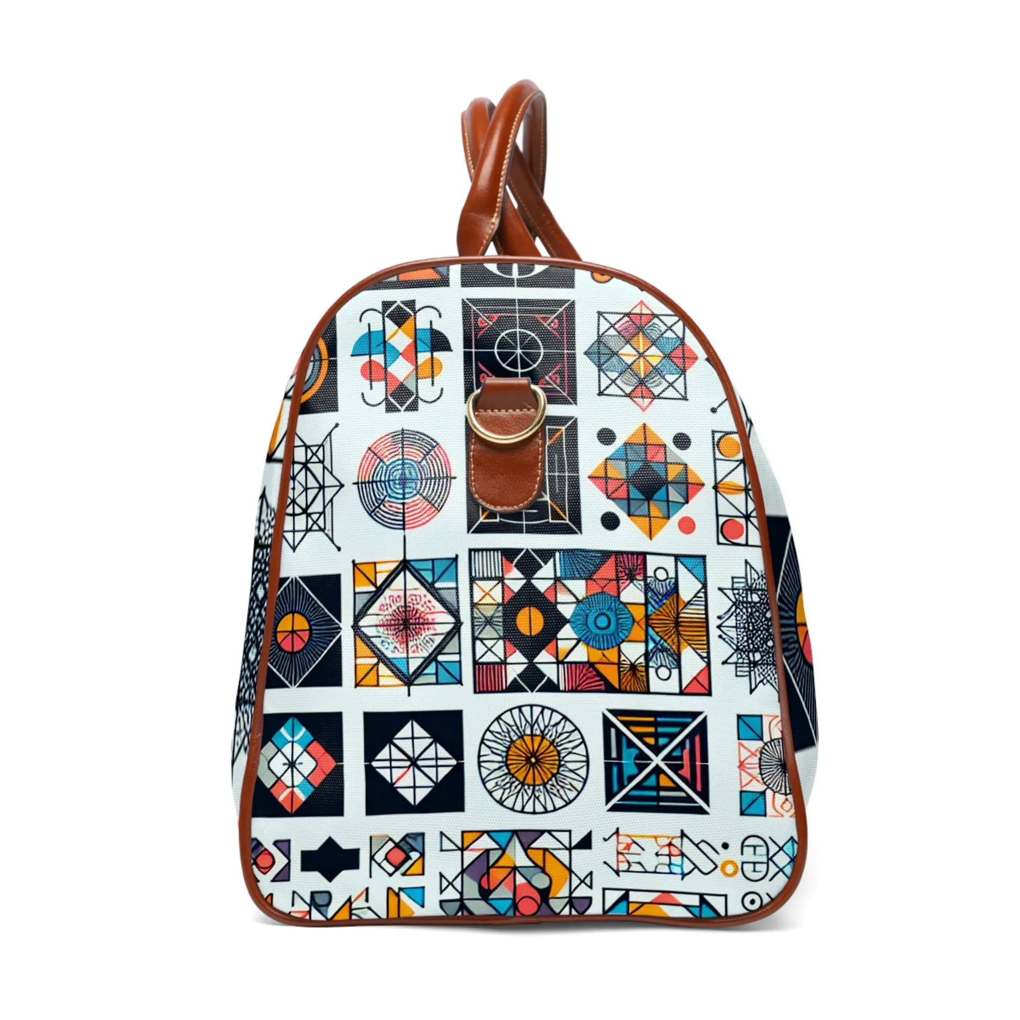 Emilia Stencil - Geometric Travel Bag