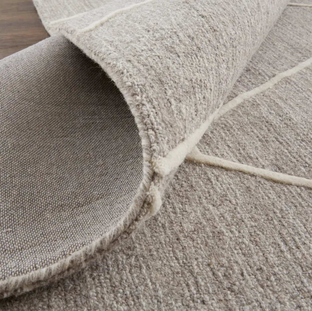 Euclid Gray & Ivory Rug