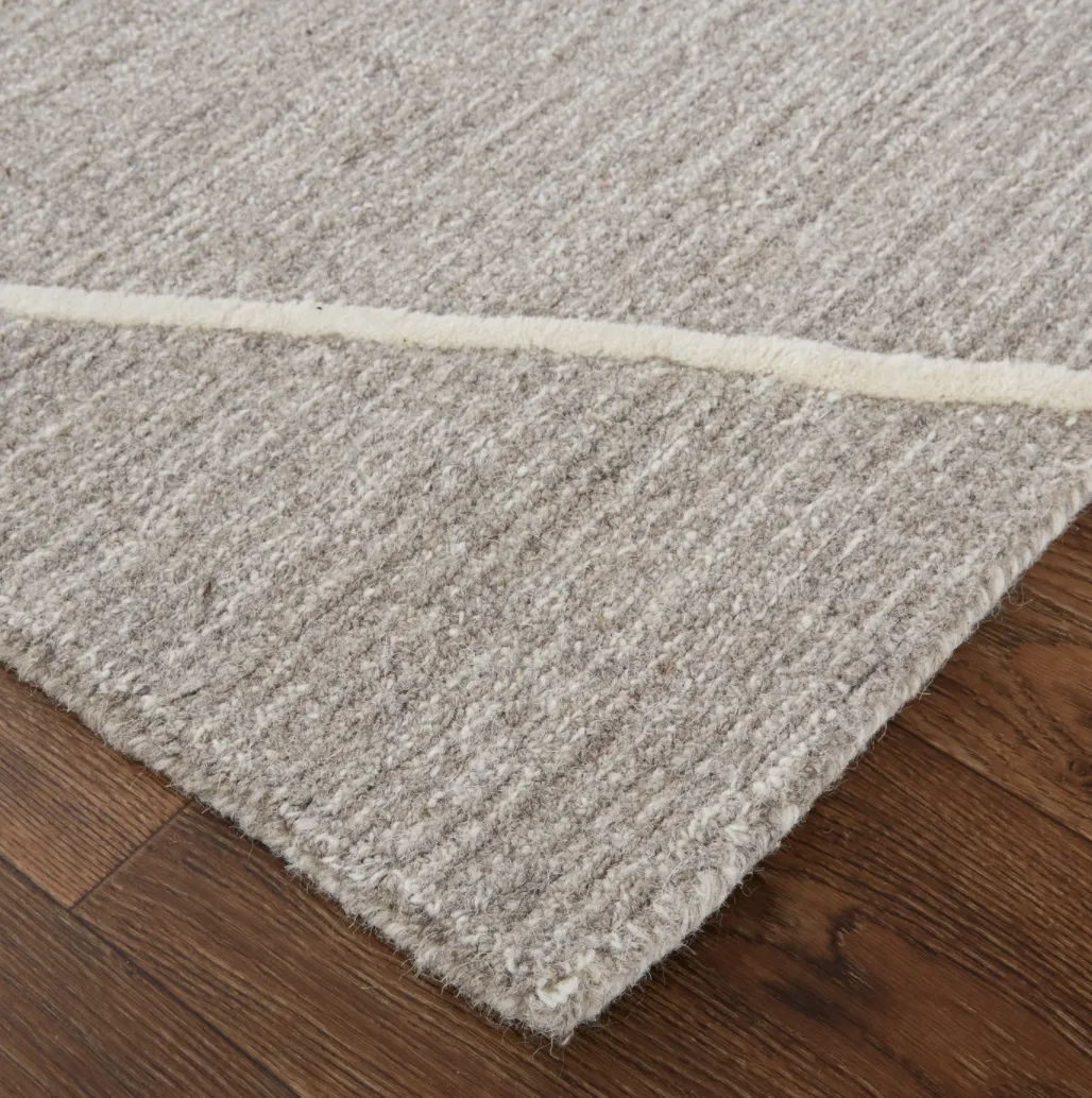 Euclid Gray & Ivory Rug
