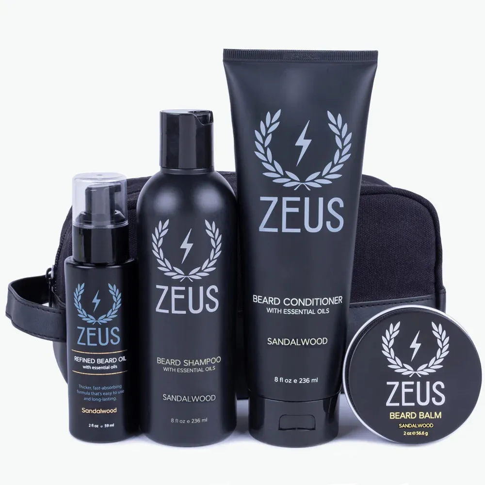 Everyday Beard Care Kit Refined Oil - Sandalwood