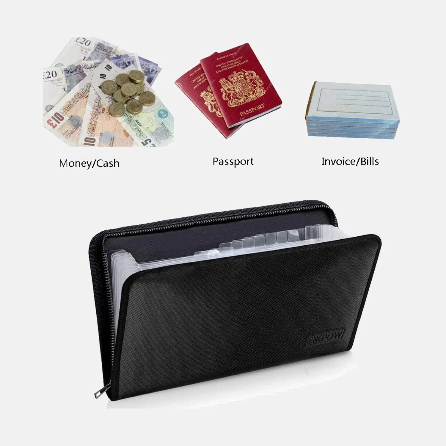 Expanding File Folder Document Organizer