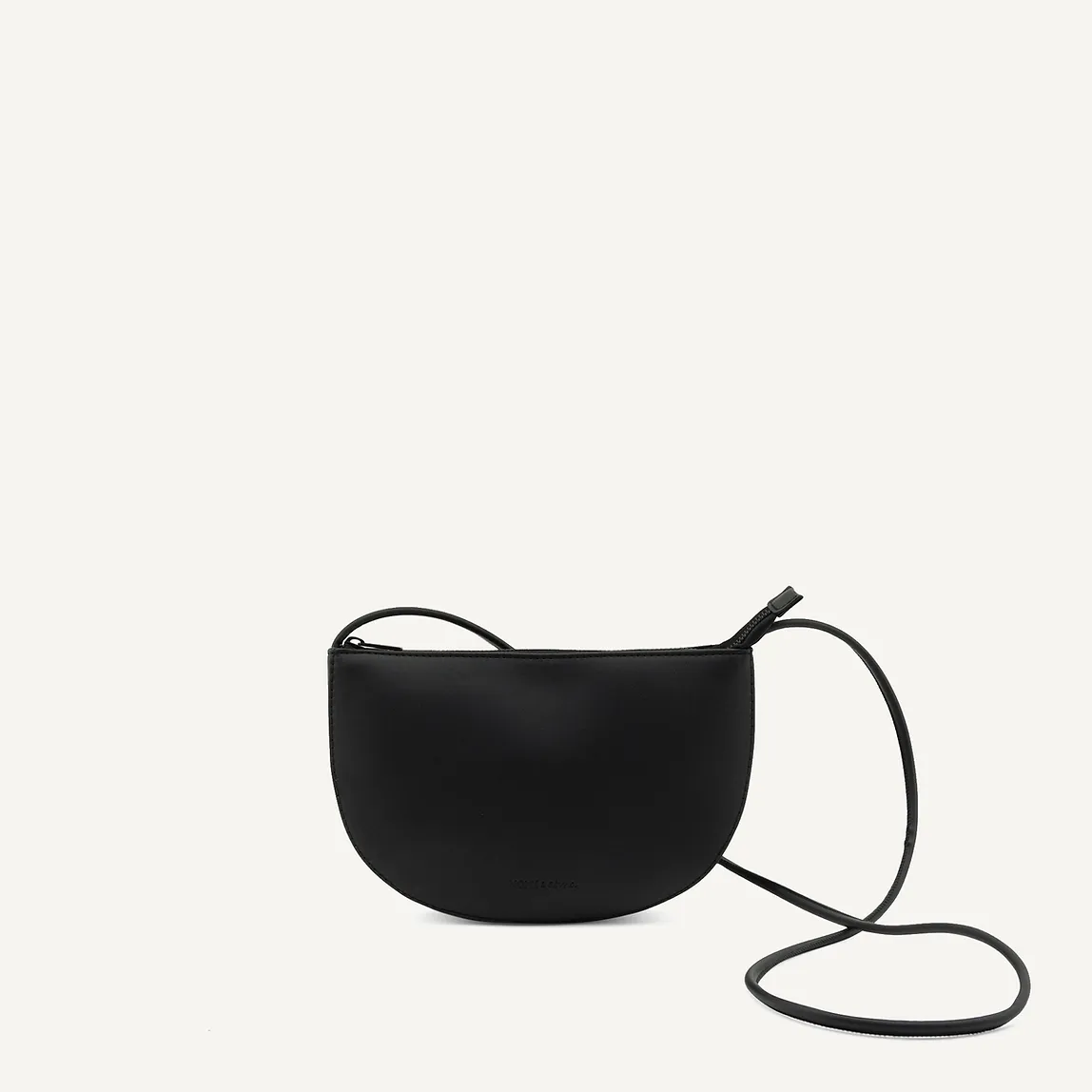 Farou Half Moon Bag Black