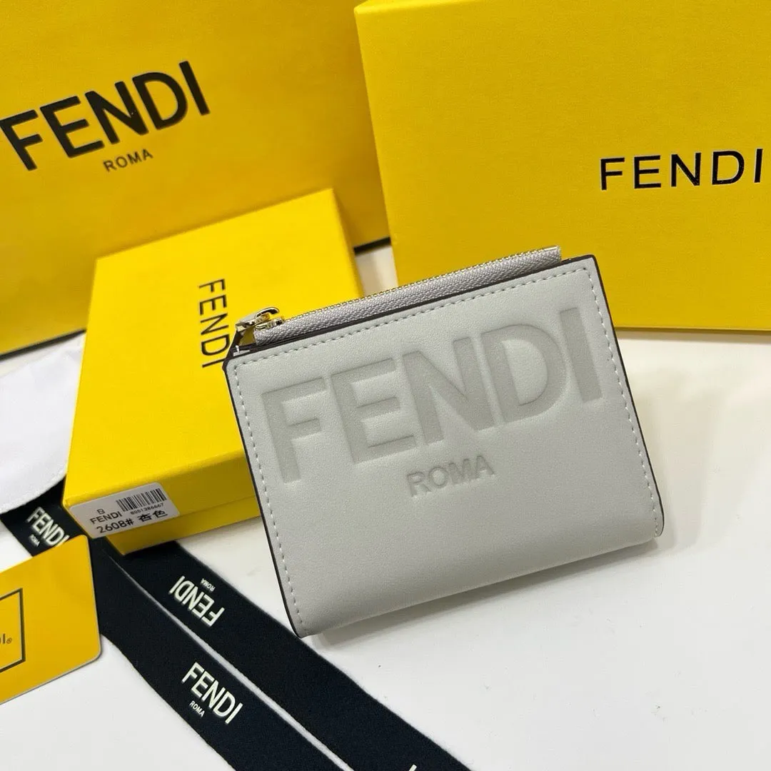 FF244 Fendi Roma Continental / 4.5x0.7x3.7inch