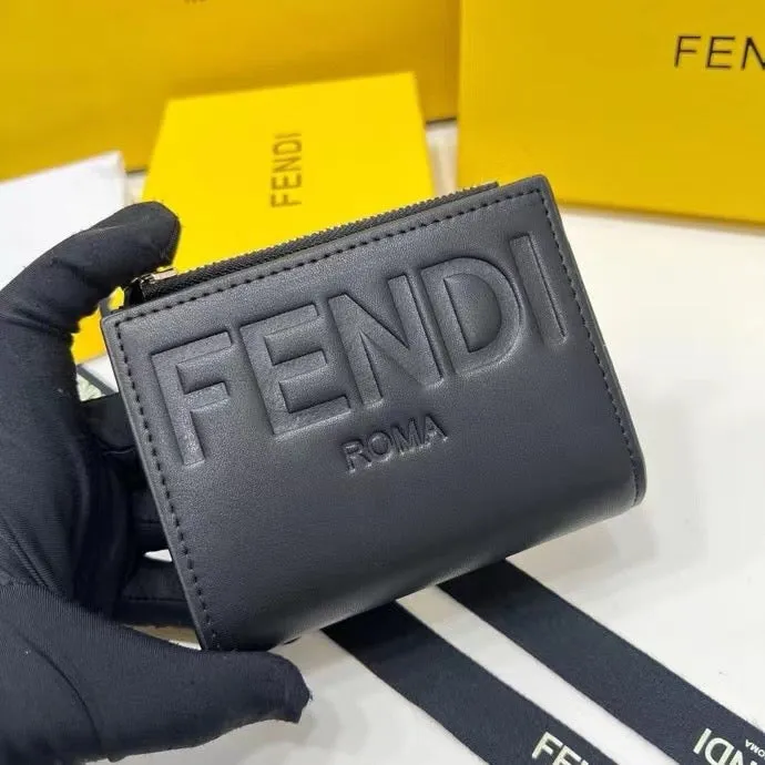 FF244 Fendi Roma Continental / 4.5x0.7x3.7inch