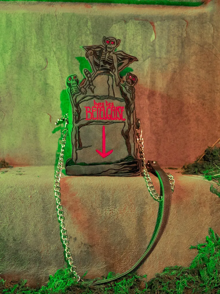 FINAL SALE - BEETLEJUICE™ Tombstone Crossbody Bag