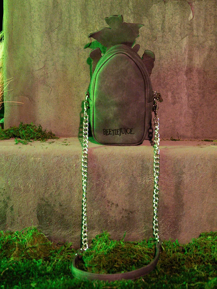 FINAL SALE - BEETLEJUICE™ Tombstone Crossbody Bag