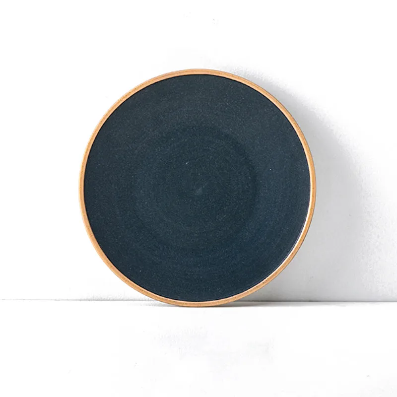 Gold Trimmed Elegant Plate