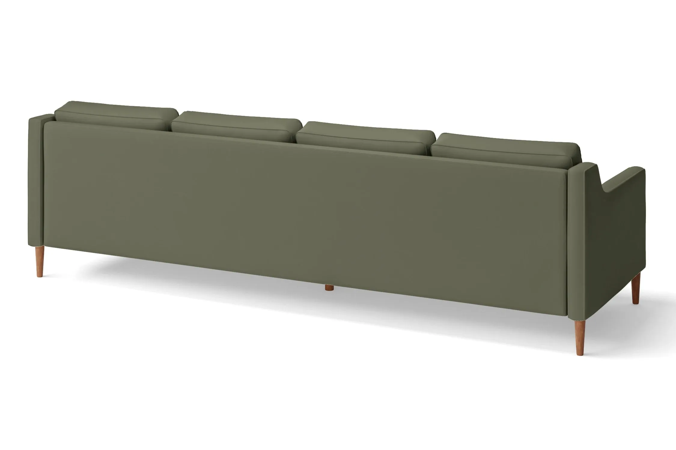 Greco 4 Seater Sofa Sage Leather