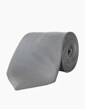 Grey Texture Tie