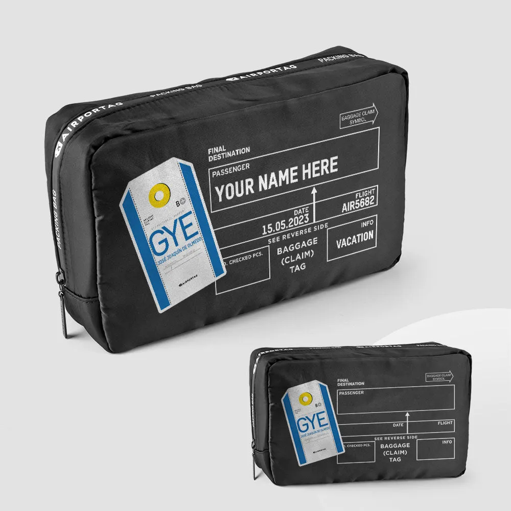 GYE - Packing Bag