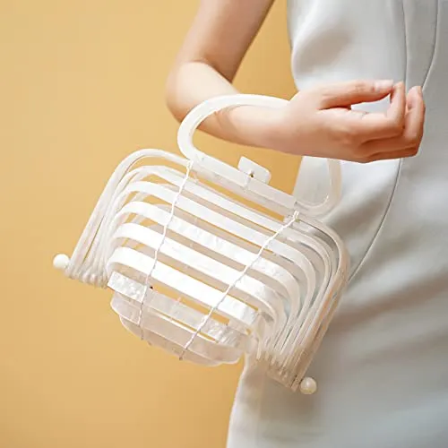 Handmade Acrylic Summer Clutch