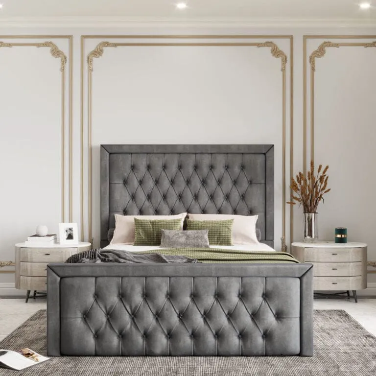 Handmade Harlow Bedframe - Premium Wood Bed