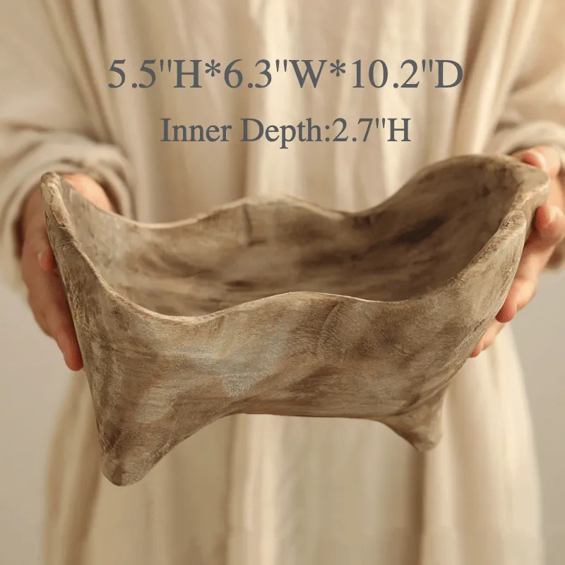 Handmade Wooden Characteristic Tray
