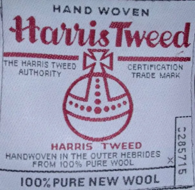 Harris Tweed Mini Crossbody Purse Bag - Brown Maple Check Plaid