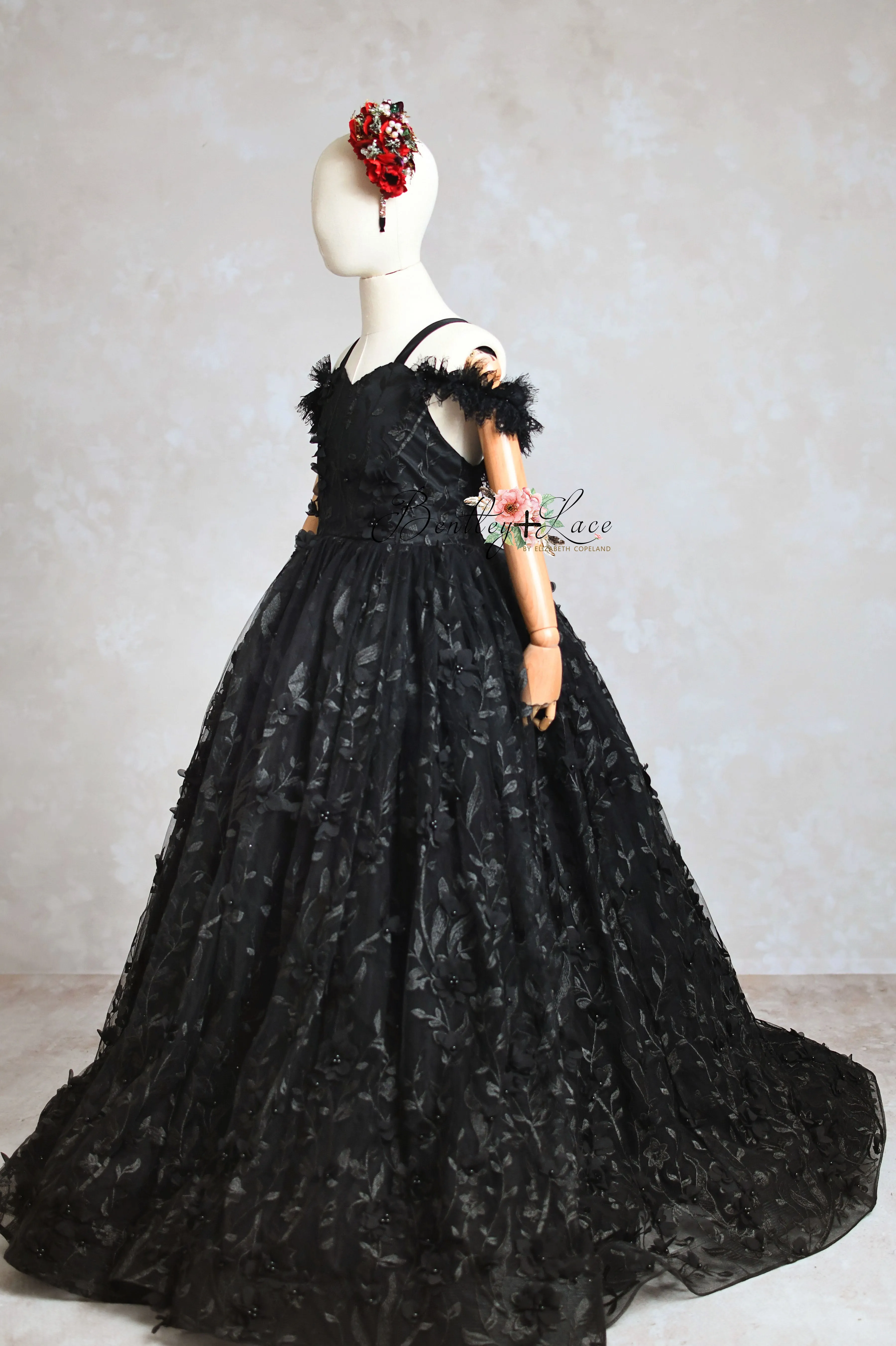 HEAVENLY GOWN-custom color options - GORGEOUS SPECIAL OCCASION OR PHOTO SHOOT DRESS